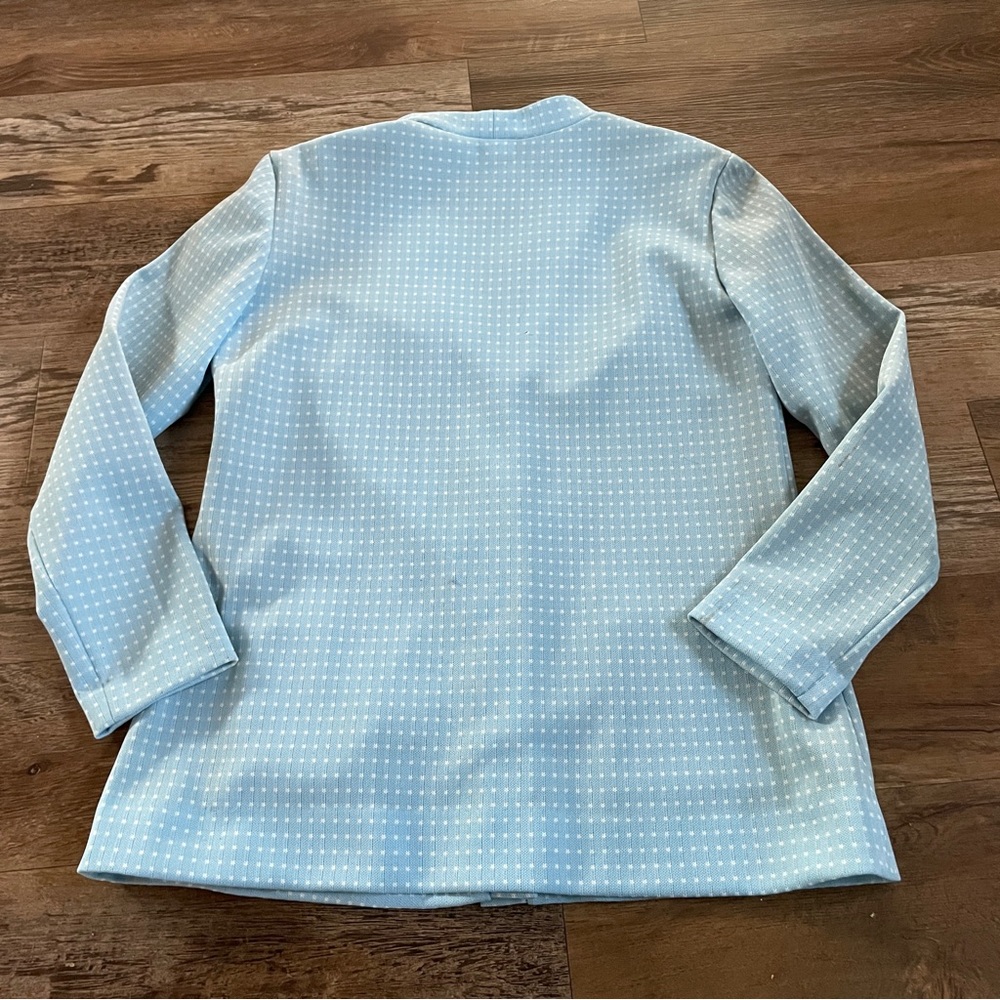 Bleeker Street vintage pleated blue dress with jacket 12 - Picture 11 of 12
